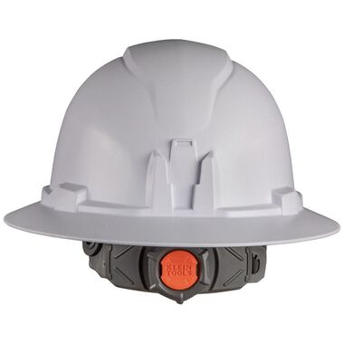 Klein Tools Hard Hat Non-vented Full Brim with Rechargeable Headlamp White, large image number 7