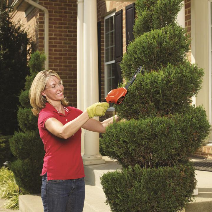 Black and Decker Lithium 2-n-1 Garden Shear/Shrubber Combo (Bare Tool), large image number 4