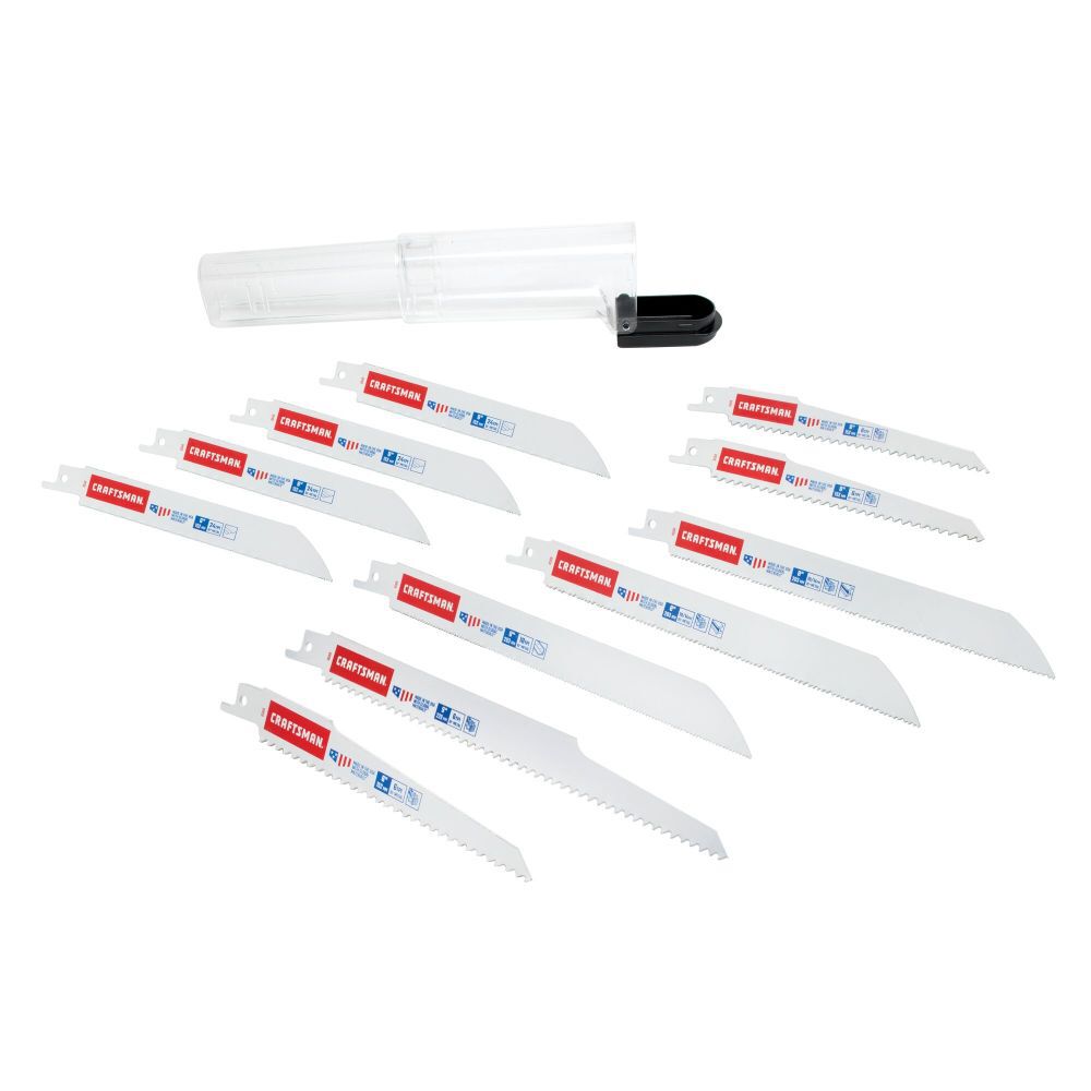 CRAFTSMAN Bi-Metal Reciprocating Saw Blade Set 11 Pieces, large image number 3