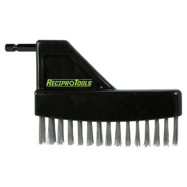Reciprotools Stainless Steel Offset Brush Attachment
