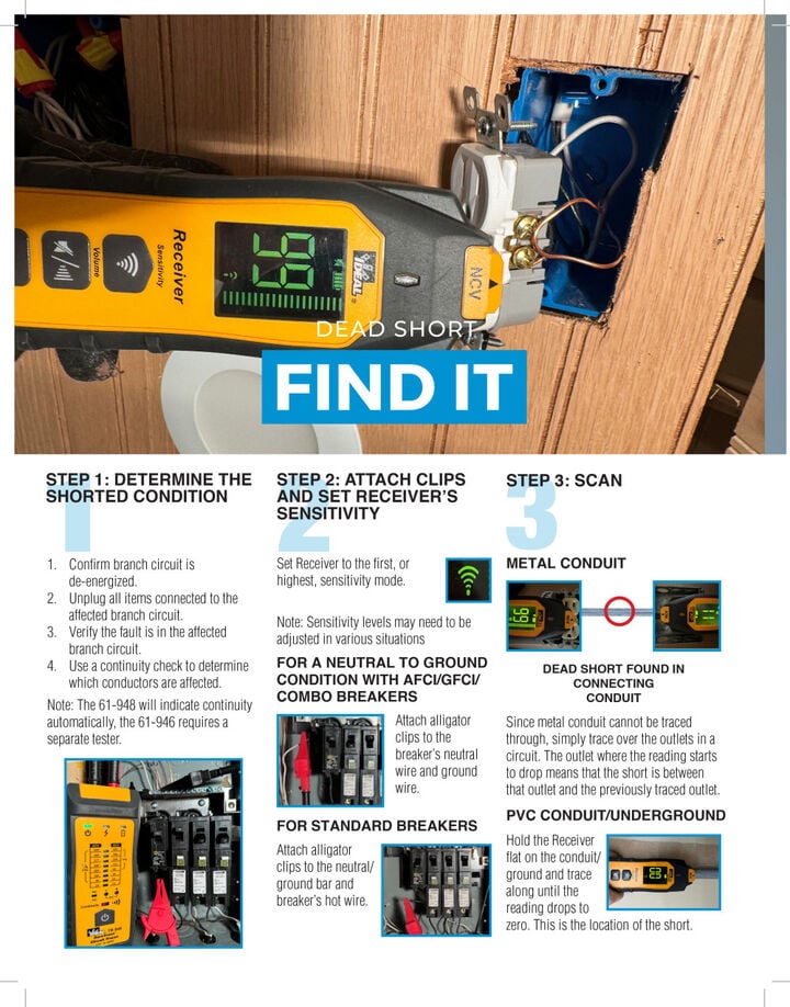 Ideal Industries SureTrace Circuit Tracer 0-480V AC/DC, large image number 5