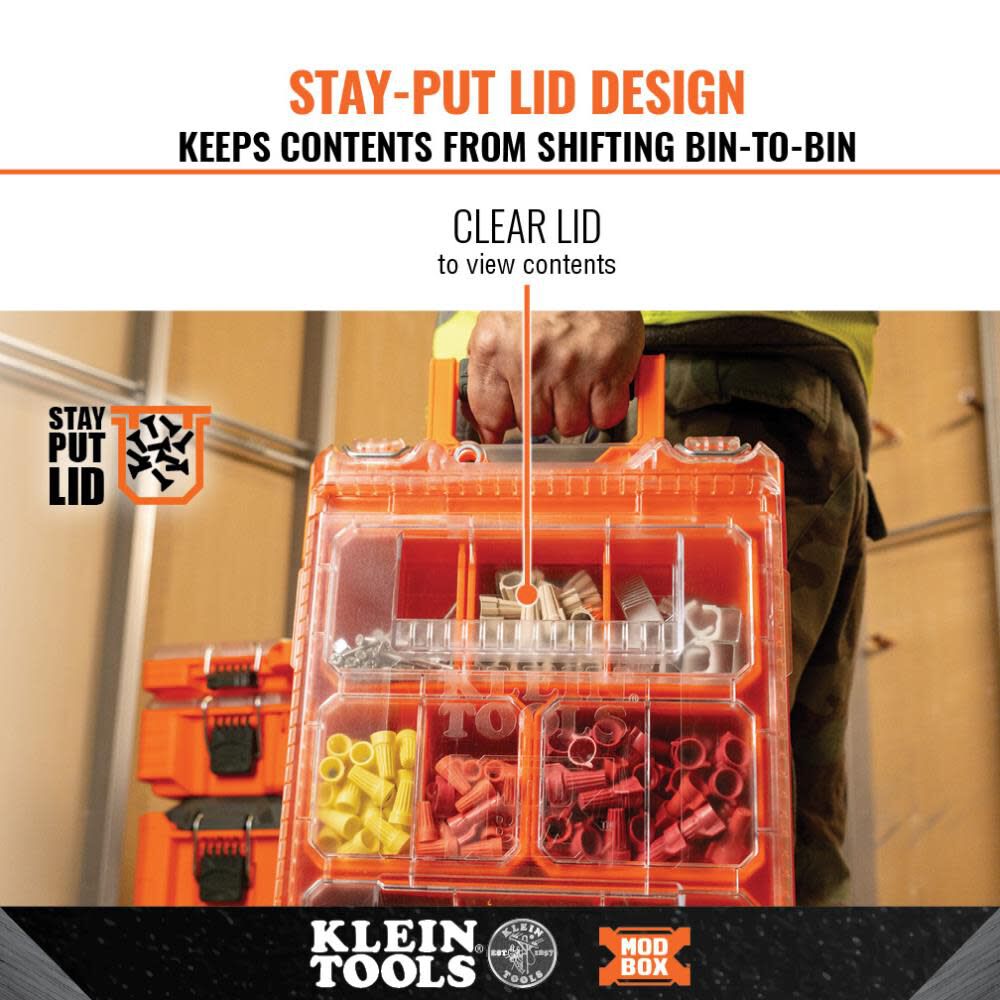 Klein Tools MODbox Tall Comp Box, Half Width 54808MB - Acme