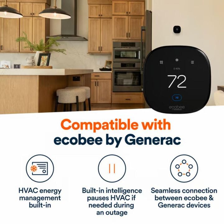 Generac 20kW 208V Dual Fuel 50 State 3 Phase Air Cooled Home Standby Generator, large image number 5