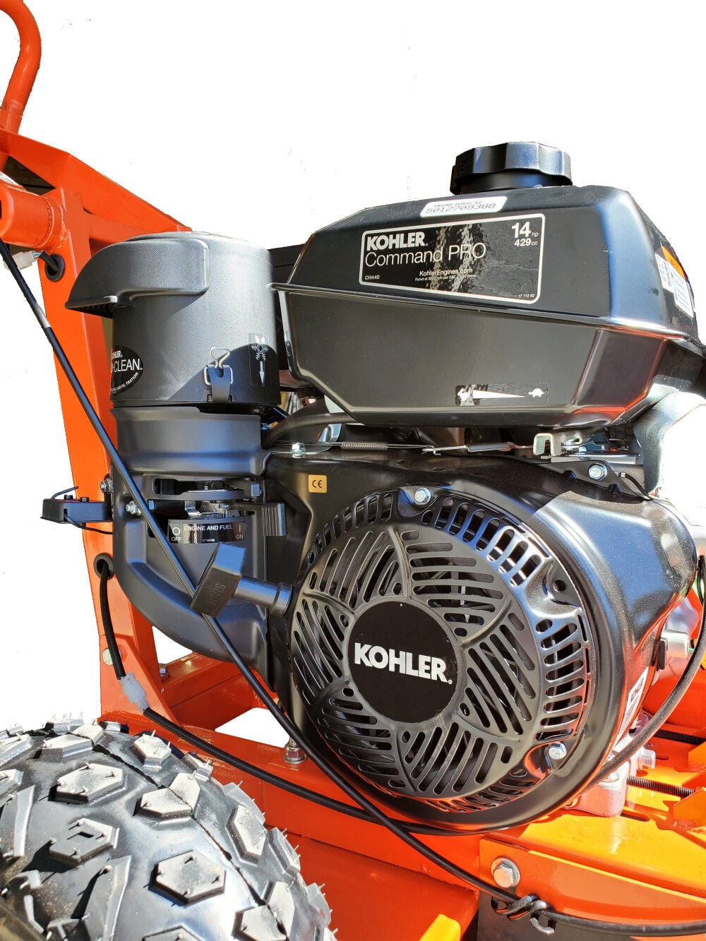 DK2 Stump Grinder 14HP Commercial Frame, large image number 9