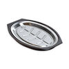 Nordic Ware Stainless Steel and Phenolic Personal Size Sizzling Server, small image number 2