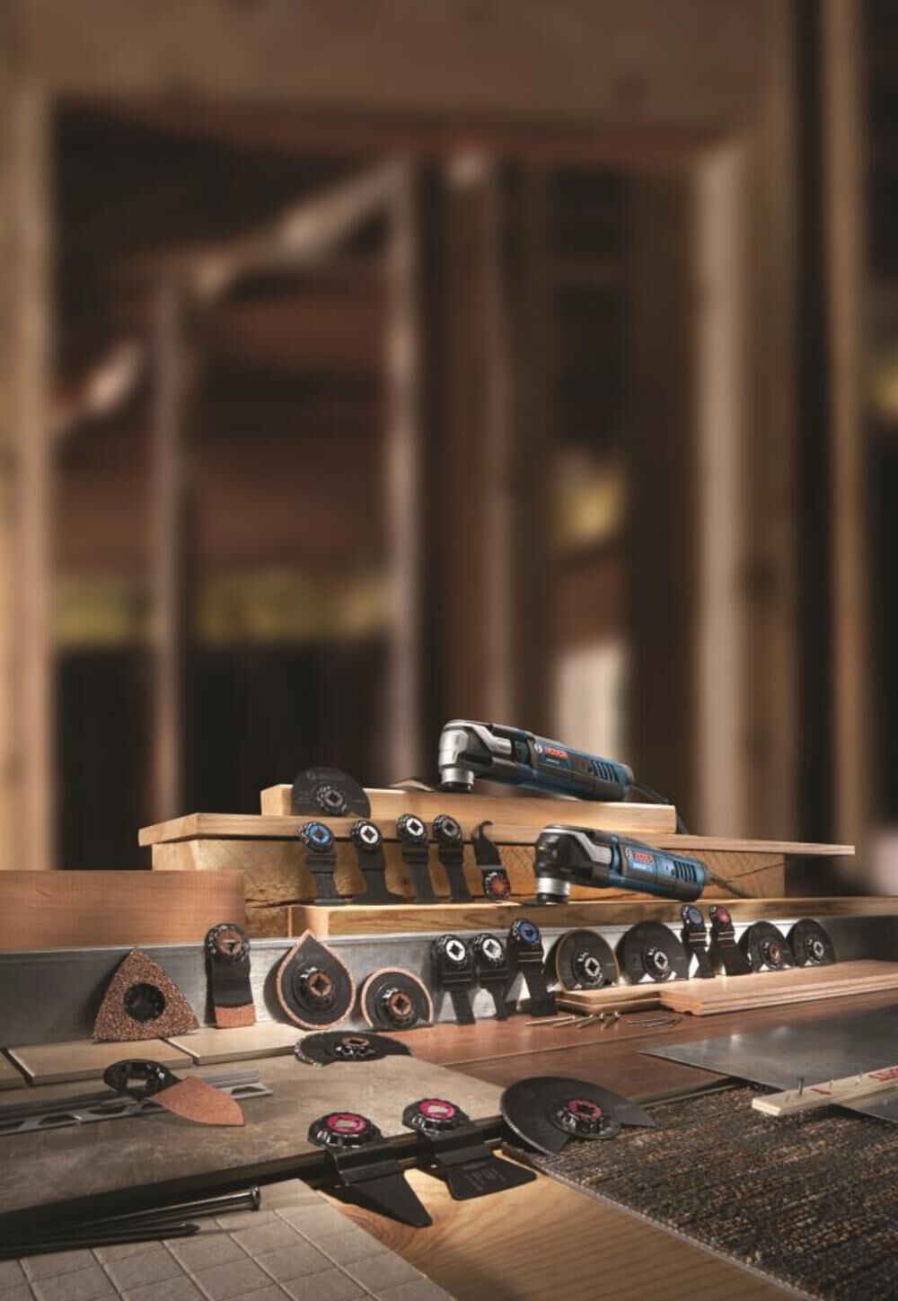 Bosch 31/2 In. Starlock Oscillating Multi Tool Diamond Grit Grout Blade OSL312DG from Bosch