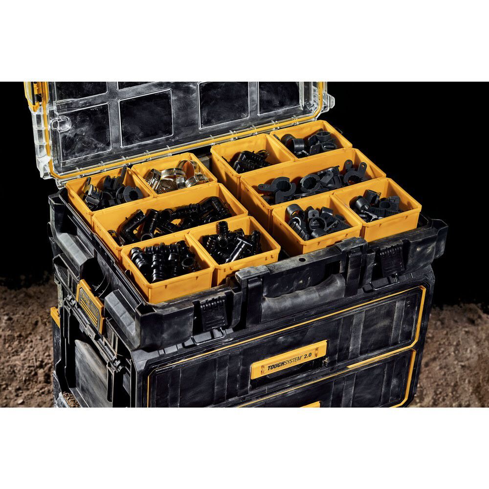 DEWALT ToughSystem 2.0 Rolling Toolbox & Full-Size Organizer Bundle, large image number 20