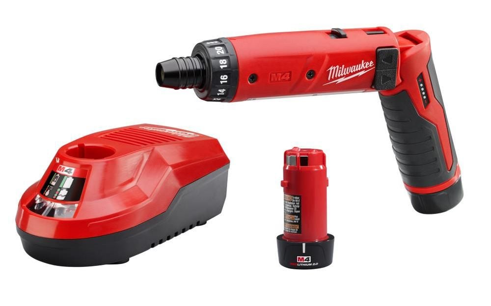 Milwaukee M4 1/4 In. Hex Screwdriver Kit, large image number 4