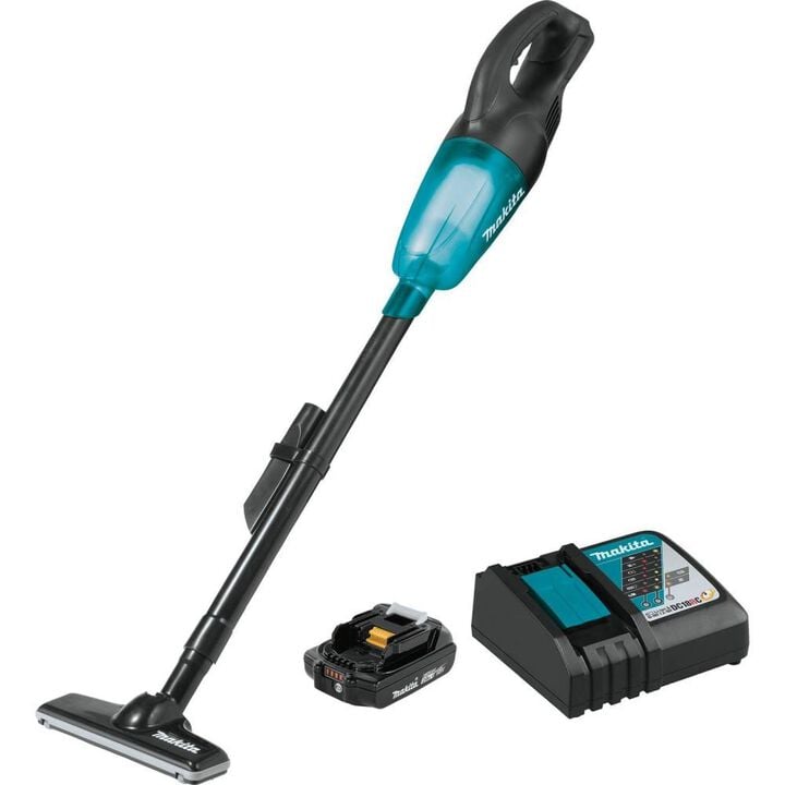 Makita 18V LXT Lithium-Ion Compact Cordless Vacuum Kit (2.0Ah)