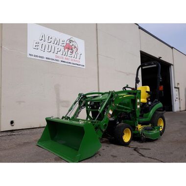 John Deere 1025R 23.9HP 1266 cc Diesel Sub-Compact Utility Tractor - 2017 Used, large image number 2