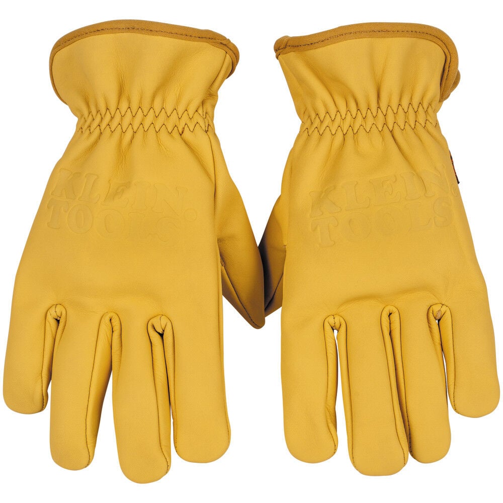 Klein Tools Premium Cowhide Leather Work Gloves, XL – 60605