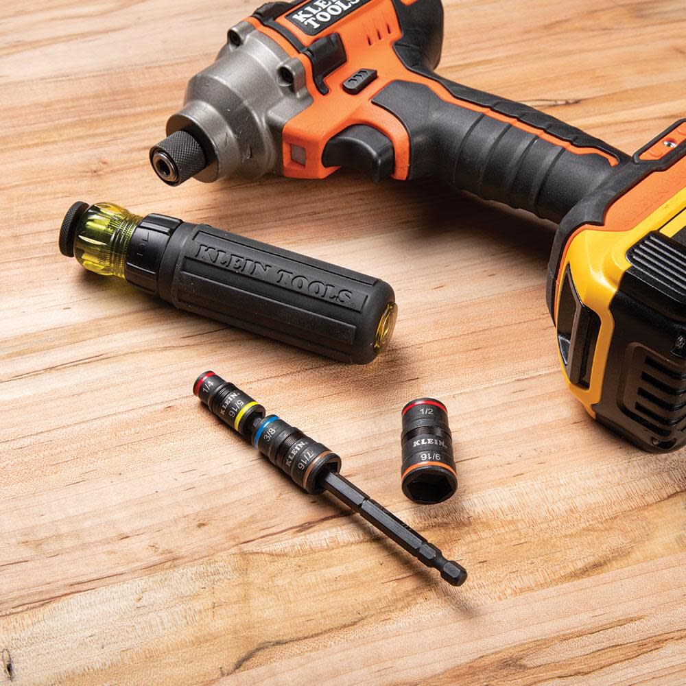 Klein Tools 7-in-1 Impact Flip Socket Set 32933 - Acme Tools