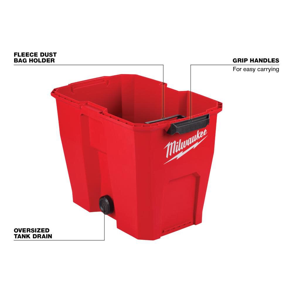Milwaukee 12 Gallon Wet/Dry Vacuum Tank, large image number 3
