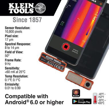 Klein Tools Thermal Imager for android Devices, large image number 1