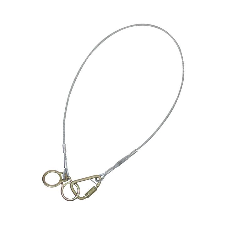 Falltech 10' Carabiner Sling Anchor with Steel Cable