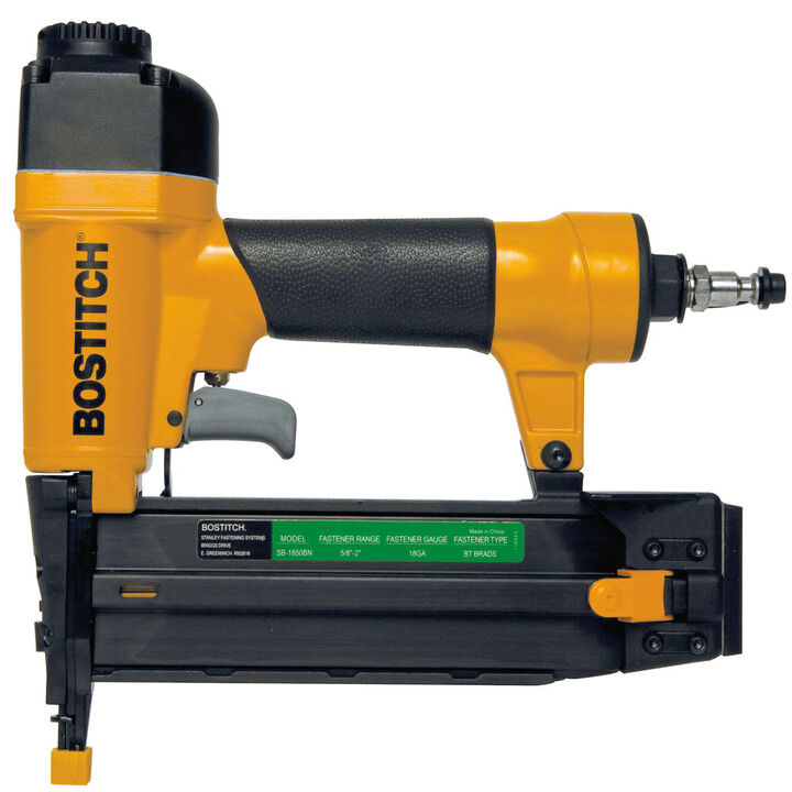 Bostitch 6 Gallon Pancake Air Compressor with 150 Max PSI 18 Gauge Brad Nailer Combo Kit, large image number 3