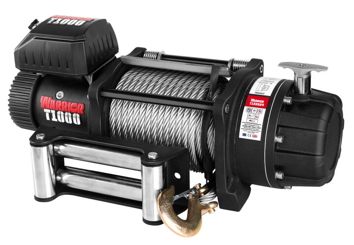 DK2 Elite Combat Winch 10000lb Steel Cable, large image number 1