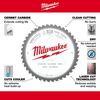 Milwaukee 8 Inch 42 Tooth Dry Cut Cermet Tipped Circular Saw Blade Bundle, 5 Pieces, small image number 4