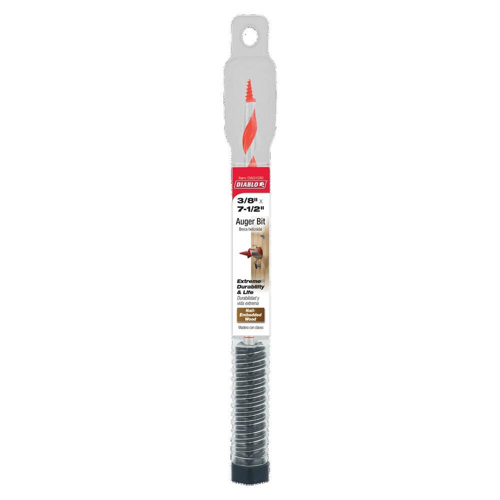 Diablo Tools 3/8in x 7-1/2in Auger Bit, large image number 3
