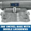 Wilton Mechanics Pro Vise 8 Jaw Width 8-1/2in Jaw Opening 360 Swivel Base, small image number 2