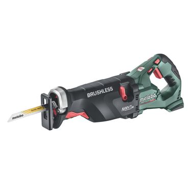 Metabo SSEP 18 LTX BL MVT Reciprocating Saw (Bare Tool) with metaBox