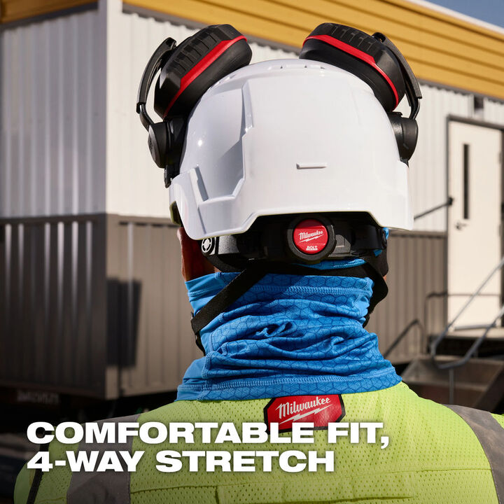 Milwaukee Cooling Neck Gaiter Blue, large image number 5