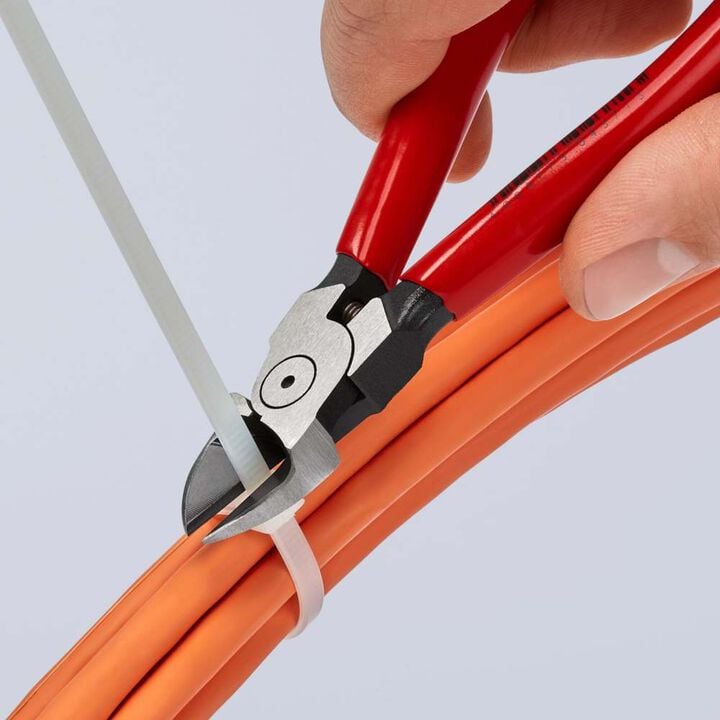 Knipex 5-1/2 Inch Diagonal Pliers for Flush Cutting, large image number 8
