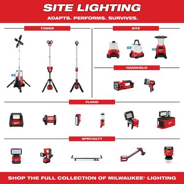 Milwaukee M18 ROCKET Dual Pack Tower Light with ONE-KEY Bare Tool Reconditioned, large image number 10