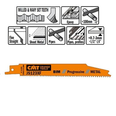 CMT Bi Metal Recip Blade