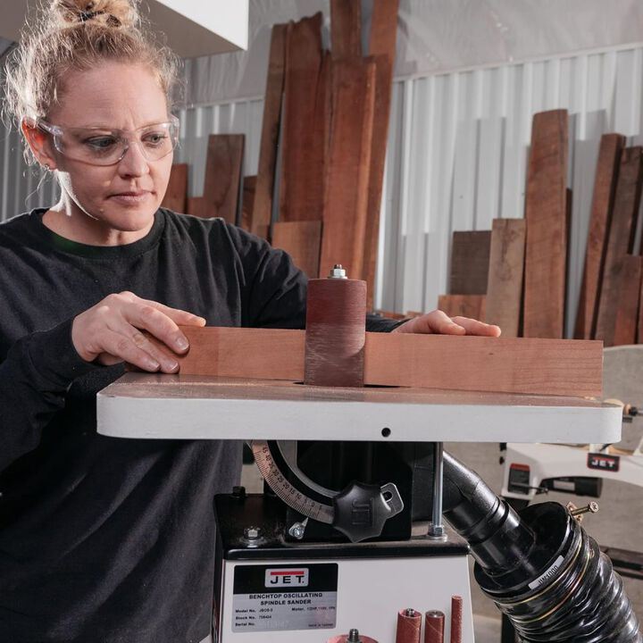 JET 1-1/2 x 9 Inch 100 Grit Resin-Bonded Aluminum Oxide Sanding Sleeves, large image number 4