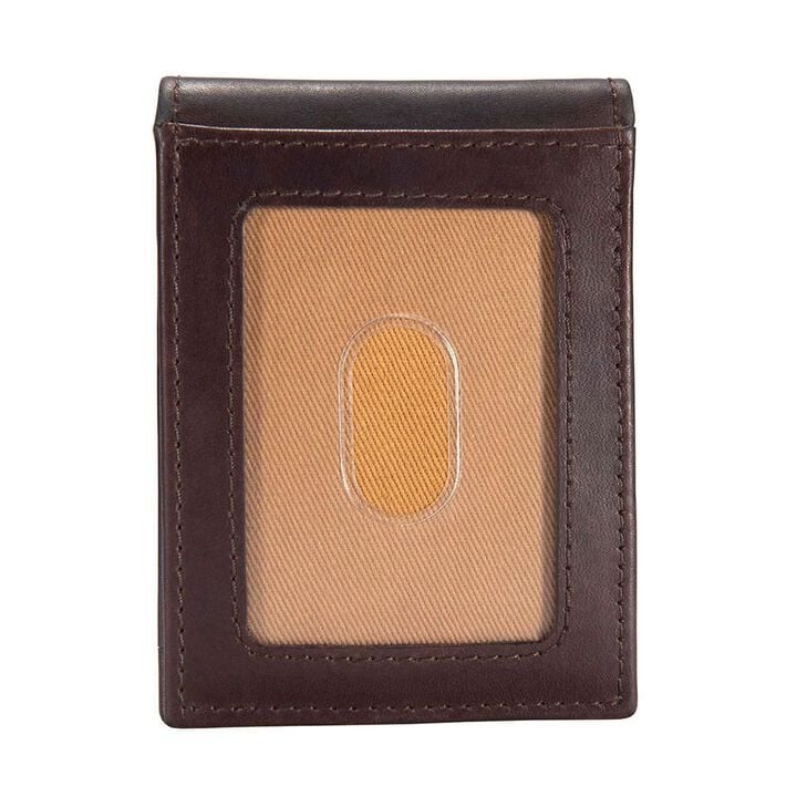 Carhartt Dark Brown Oil-Tan Leather Wallet, large image number 1