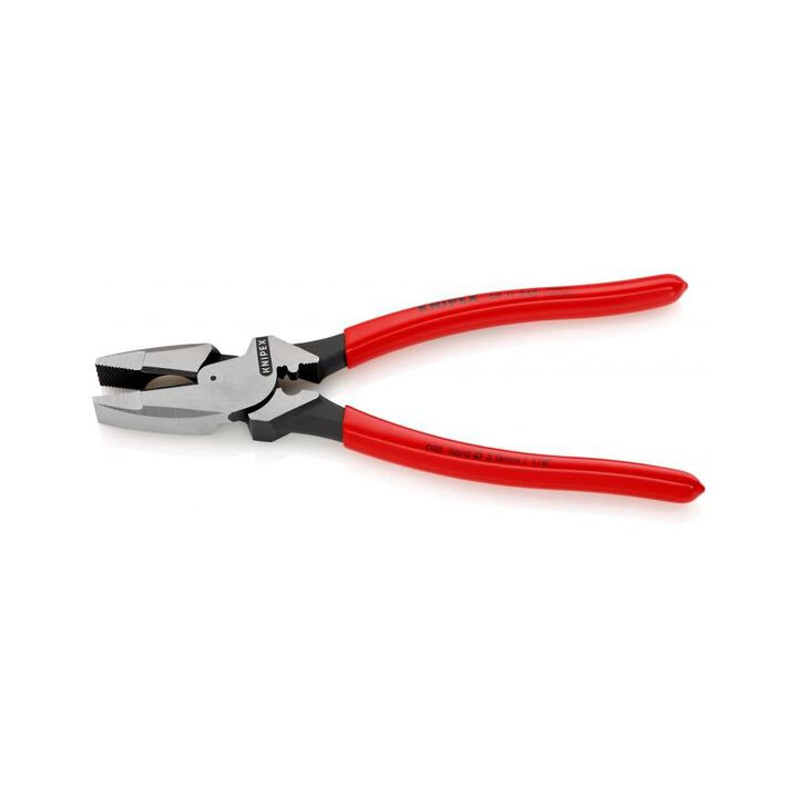 Knipex Linemans Pliers Plastic Coated Handle 240mm, large image number 1