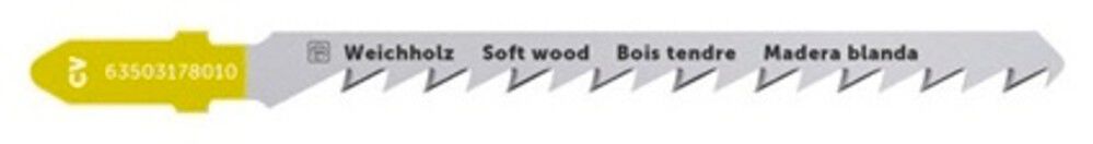 Fein 5 Piece Jigsaw Blade Starter Set, large image number 5