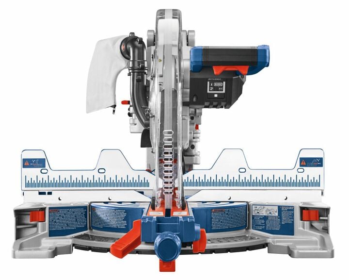 Bosch 18V 12 Inch Dual-Bevel Miter Saw Kit - Reconditioned, large image number 5