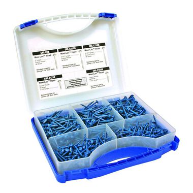Kreg Blue-Kote Pocket-Hole Screw Kit (450 of 4 Common Exterior Screws), large image number 1