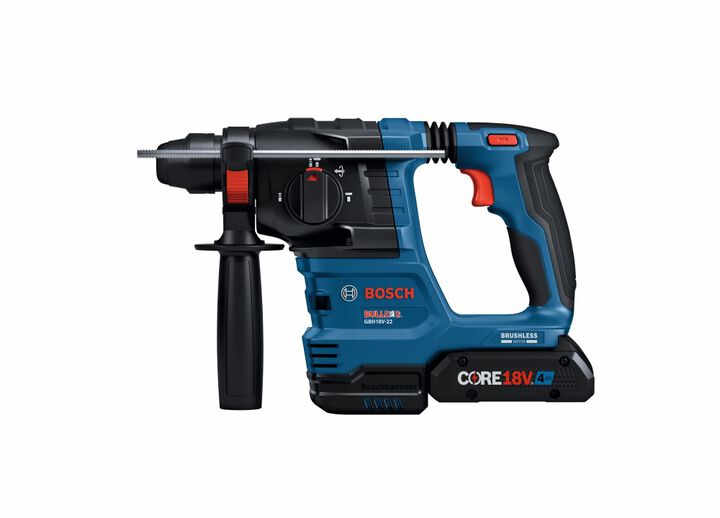 Bosch 18V SDS-Plus Bulldog 3/4 Inch Rotary Hammer Kit Reconditioned, large image number 5