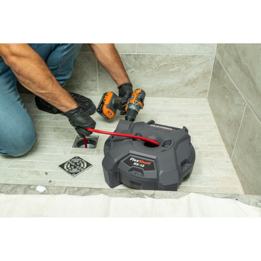 Ridgid FlexShaft K912 WalltoWall Drain Cleaning Machine 74978 Acme