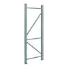 WPRP Wholesale 12 Ft x 42 Inch 20600 Lbs Teardrop Pallet Rack End Frame Green, small image number 1