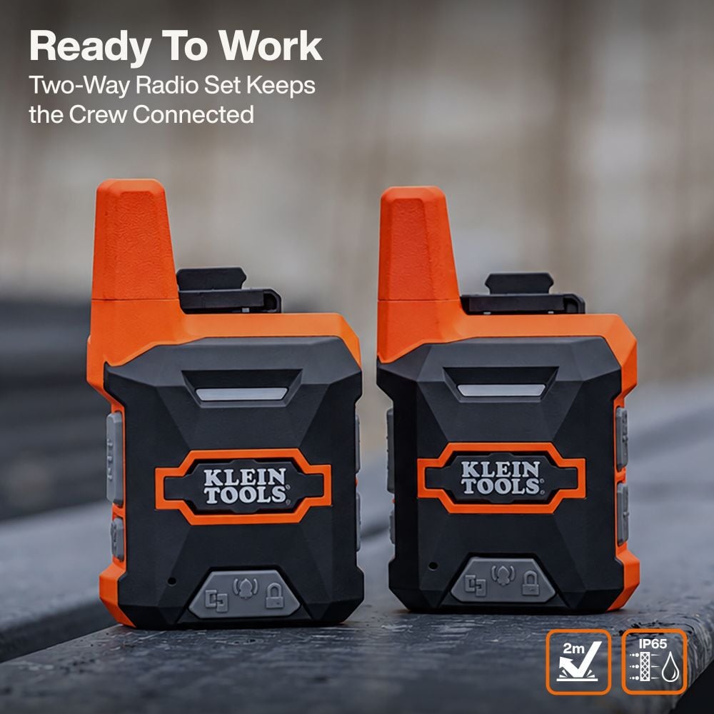 Klein Tools BlueTooth Two-Way Radio Set, large image number 6