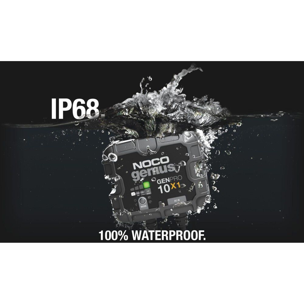 Noco Battery Charger 12V 10A Fully Automatic Waterproof On Board, large image number 5