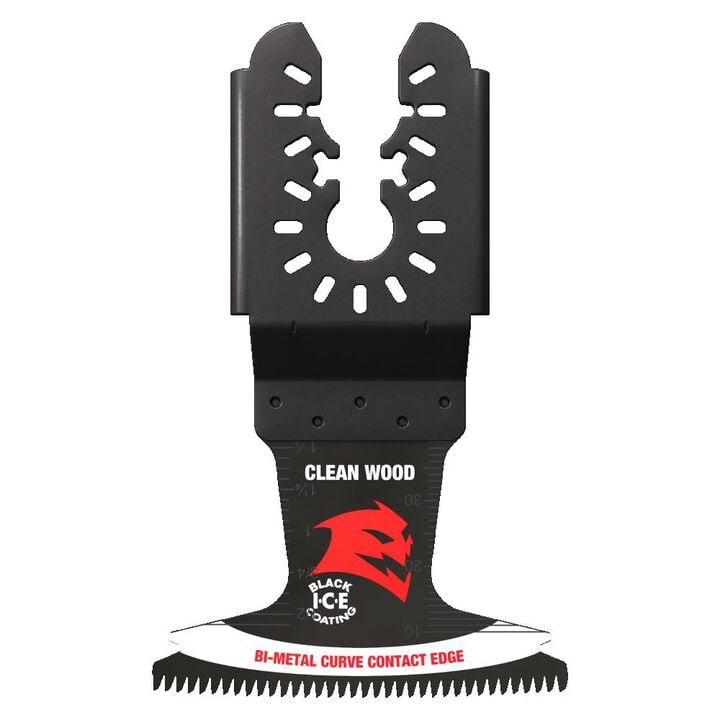 Diablo Tools 2-1/2in Universal Fit Bi-Metal Oscillating Blade for Clean Wood 10pk