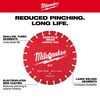 Milwaukee 14 Inch Segmented Rim Diamond Blade for Ductile Iron, small image number 4