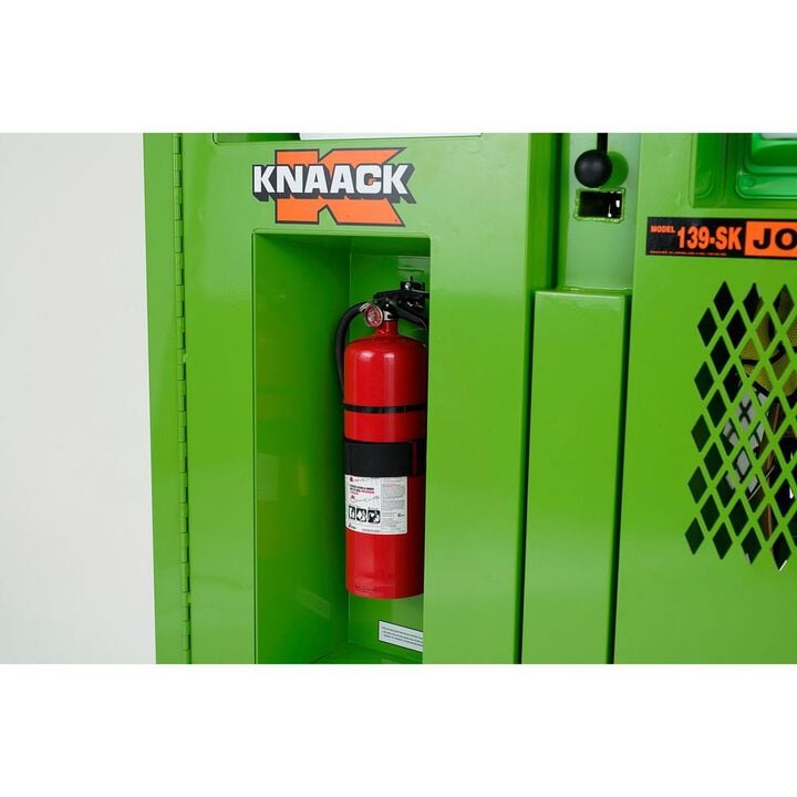 Knaack Model 139-SK-01 Safety Kage 59.4 Cu-Ft. Green Steel Cabinet, large image number 12