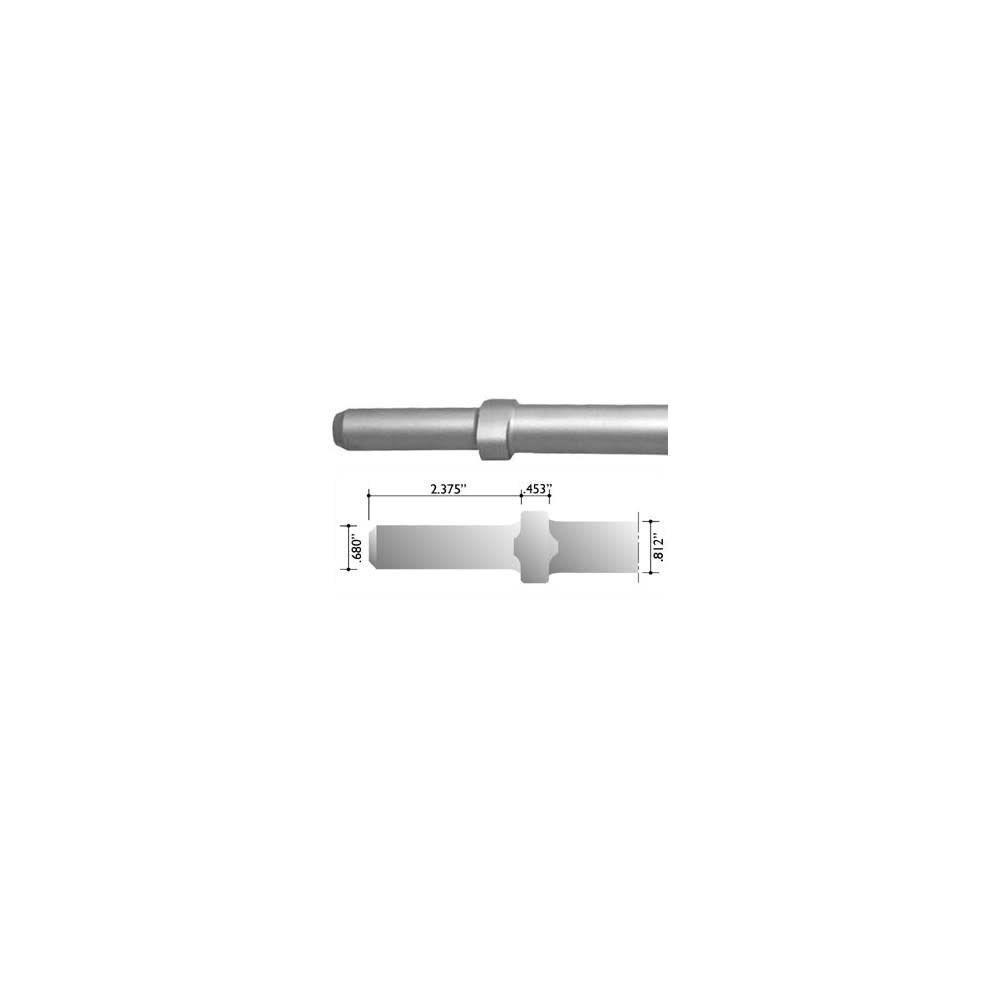 Brunner and Lay 5/8in Round Shank/Oval Collar Ground Rod Driver, large image number 2