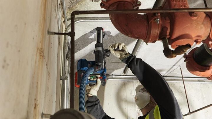 Bosch 18V Bulldog 1in Rotary Hammer SDS Plus (Bare Tool), large image number 5