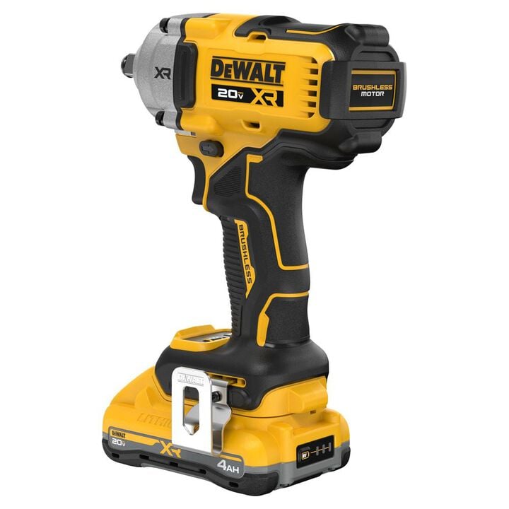 DEWALT 20V MAX XR Brushless 1/2 Inch Mid-Torque Impact Wrench Kit, large image number 10