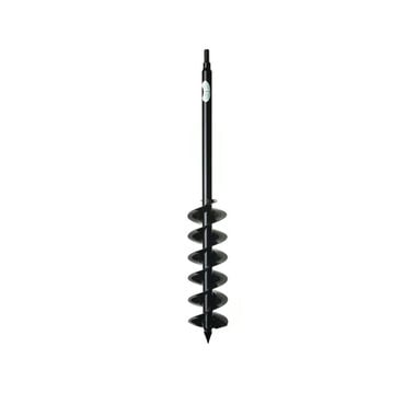 Power Planter 5 Inch x 28 Inch Steel Quart Pot Landscaping Auger with HD Tip