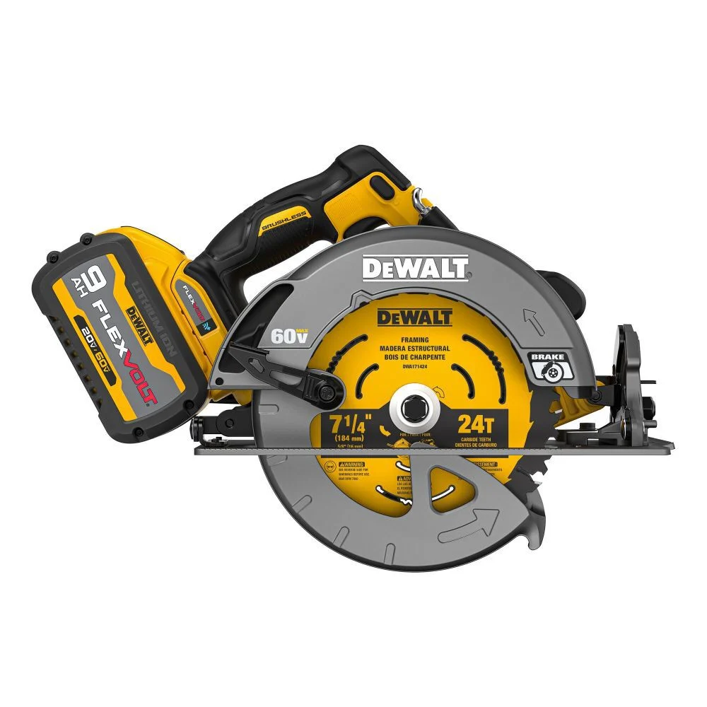 DEWALT 60V FLEXVOLT 7-1/4 Inch Circular Saw with Tool Connect Kit, large image number 1
