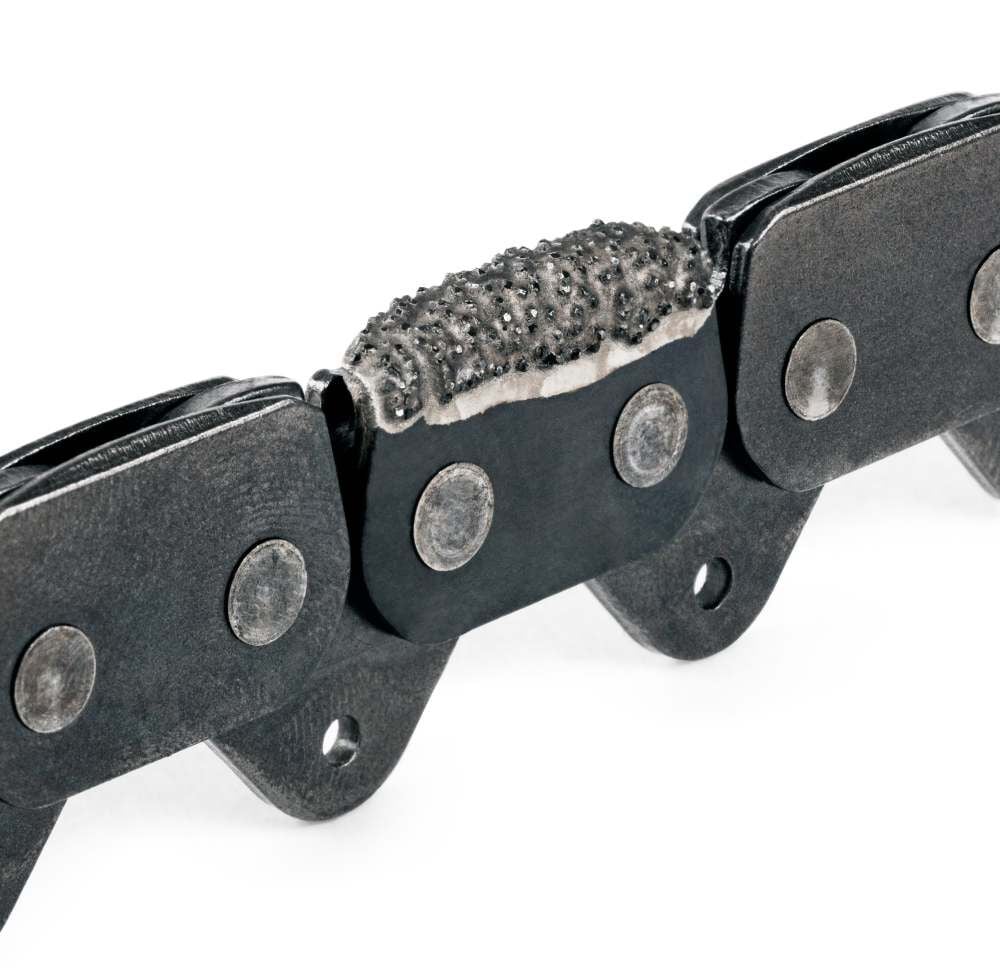 Husqvarna Construction ELITE-CHAIN FR3 16 Inch Diamond Chain for Plastic and Cast Iron Pipe Cutting, large image number 3