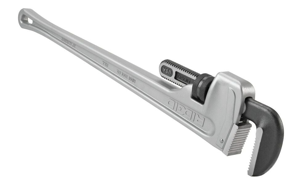 Ridgid 36 Inch Aluminum Straight Pipe Wrench, large image number 4